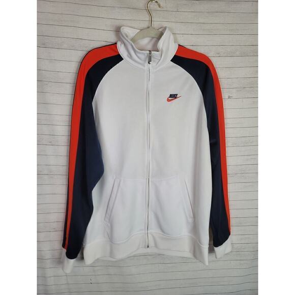 NIKE VINTAGE 80'S/90'S FULL ZIP TRACK JACKET, SZ XL - Picture 1 of 16
